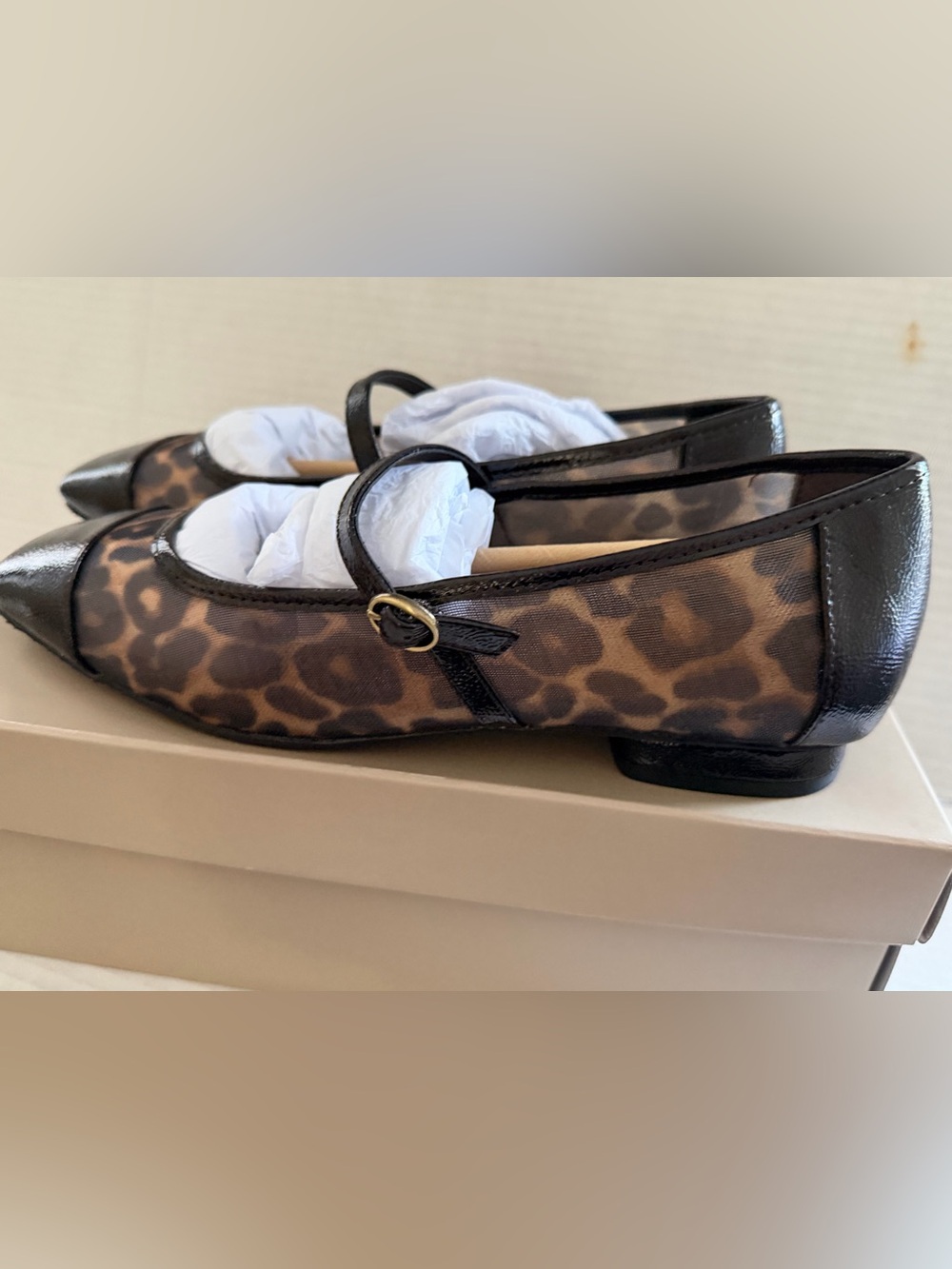 Donald Pliner Ditzy Mary Jane ballet flats shoes size 8 NEW - Picture 4 of 7